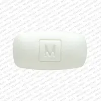 Methadone (Methadone (oral/injection) [ meth-a-done ])-M 57 55-5 mg-White-Rectangle