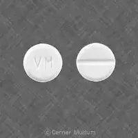 Methimazole (Methimazole [ me-thim-a-zole ])-VM-5 mg-Round