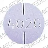 Methocarbamol (Methocarbamol (oral/injection) [ meth-oh-kar-ba-mal ])-4026-500 mg-White-Round