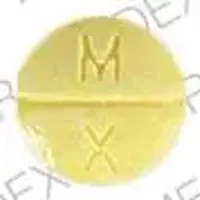 Methotrexate (Methotrexate (oral) [ meth-oh-trex-ate ])-511 M X-2.5 MG-Yellow-Round