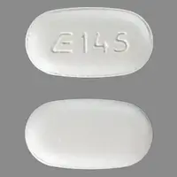 Nabumetone (Nabumetone [ na-bue-me-tone ])-E 145-500 mg-White-Oval