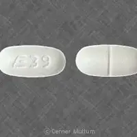 Naltrexone (Naltrexone, naltrexone hydrochloride)-E 39-50 mg-White-Oval