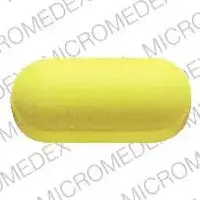 Naprelan 500 (Naproxen [ na-prox-en ])-GG 726-500 mg-Yellow-Oval