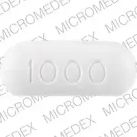 Niacin (Niacin (nicotinic acid) [ nye-a-sin ])-KOS 1000-1000 mg-White-Oval