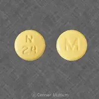 Nisoldipine (Nisoldipine [ nye-zol-di-peen ])-M N 24-40 mg-Yellow-Round