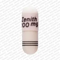 Nitrofurantoin (Nitrofurantoin [ nye-troe-fue-ran-toin ])-Z Zenith 100 mg 2131-100 mg-Pink-Capsule-shape