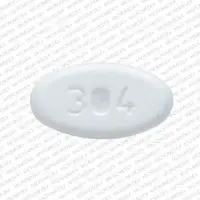 Norethindrone (Norethindrone [ nor-eth-in-drone ])-G 304-5 mg-White-Oval