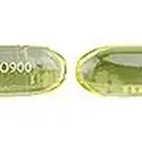 Bp vit 3 (Omega-3 polyunsaturated fatty acids [ oh-may-ga-3 pol-ee-un-sat-yoo-ray-ted-fat-ee-as-ids ])-APO900-1000 mg-Yellow-Capsule-shape