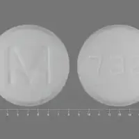 Ondansetron (injection) (Ondansetron (injection) [ on-dan-se-tron ])-M 732-4 mg-White-Round