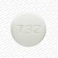 Ondansetron (injection) (Ondansetron (injection) [ on-dan-se-tron ])-M 732-4 mg-White-Round