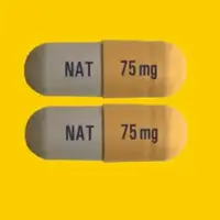 Oseltamivir (Oseltamivir [ os-el-tam-ih-veer ])-NAT 75 mg-75 mg (base)-Gray & Yellow-Capsule-shape