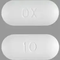 Oxandrolone (Oxandrolone [ ox-an-droe-lone ])-OX 10-10 mg-White-Oval