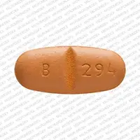 Oxcarbazepine (Oxcarbazepine [ ox-kar-bay-zeh-peen ])-B 294-600 mg-Beige-Oval