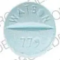 Oxybutynin (transdermal) (Oxybutynin (transdermal) [ ox-i-bue-ti-nin ])-WATSON 779-5 mg-Blue-Round