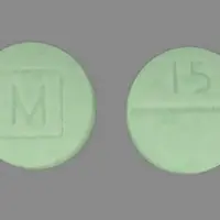 Oxycodone (Oxycodone [ ox-i-koe-done ])-15 M-15 mg-Green-Round