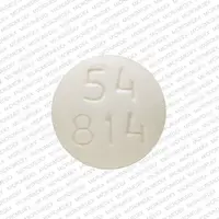 Oxymorphone (Oxymorphone [ ox-ee-mor-fone ])-54 814-10 mg-White-Round