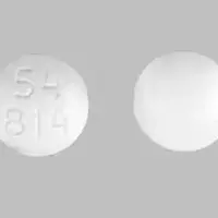 Oxymorphone (Oxymorphone [ ox-ee-mor-fone ])-54 814-10 mg-White-Round