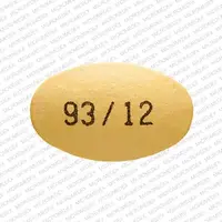 Pantoprazole (Pantoprazole (oral/injection) [ pan-toe-pra-zole ])-93/12-40 mg-Yellow-Oval