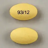 Pantoprazole (Pantoprazole (oral/injection) [ pan-toe-pra-zole ])-93/12-40 mg-Yellow-Oval