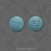 Paroxetine (Paroxetine [ pa-rox-a-teen ])-7116 93-30 mg-Blue-Round