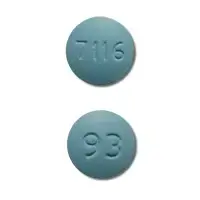 Paroxetine (Paroxetine [ pa-rox-a-teen ])-7116 93-30 mg-Blue-Round