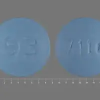 Paroxetine (Paroxetine [ pa-rox-a-teen ])-7116 93-30 mg-Blue-Round