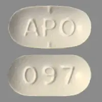 Paroxetine (Paroxetine [ pa-rox-a-teen ])-APO 097-10 mg-White-Oval