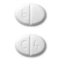 Pramipexole (Pramipexole [ pram-i-pex-ole ])-b C4-0.5 mg-White-Oval