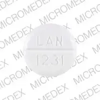 Primidone (Primidone [ prim-i-done ])-LAN 1231-250 mg-White-Round