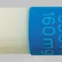 Propranolol (Propranolol [ pro-pran-oh-lol ])-59911 160 mg-160 mg-Blue & White-Capsule-shape