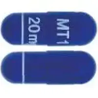 Tasimelteon (Tasimelteon [ tas-i-mel-tee-on ])-20 mg MTl-20 mg-Blue-Capsule-shape