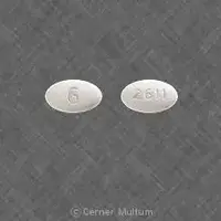 Terbutaline (monograph) (Medically reviewed)-G 2611-2.5 mg-White-Oval