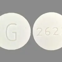 Terbutaline (oral/injection) (Terbutaline (oral/injection) [ ter-bue-ta-leen- ])-G 2622-5 mg-White-Round