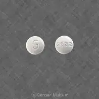 Terbutaline (monograph) (Medically reviewed)-G 2622-5 mg-White-Round