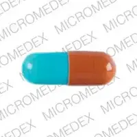 Thiothixene (Thiothixene [ thye-oh-thix-een ])-MYLAN 1001 MYLAN 1001-1 mg-Orange & Turquoise-Capsule-shape