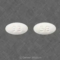 Tramadol hydrochloride er (eqv-ultram er) (Tramadol [ tram-a-dol ])-93 58-50 mg-White-Oval