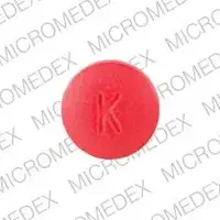 Tranylcypromine (Tranylcypromine [ tran-il-sip-roe-meen ])-K 250-10 mg-Red-Round