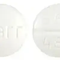 Trazodone (Trazodone [ traz-oh-done ])-barr 555 489-50 mg-White-Round