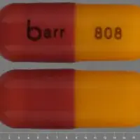 Tretinoin (Tretinoin [ tret-i-noin ])-barr 808-10 mg-Brown & Yellow-Capsule-shape