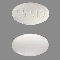 Triazolam (Triazolam [ trye-ay-zoe-lam ])-54 519-0.125 mg-White-Oval