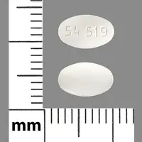 Triazolam (Triazolam [ trye-ay-zoe-lam ])-54 519-0.125 mg-White-Oval