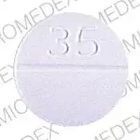 Trimethoprim (Trimethoprim [ trye-meth-oh-prim ])-35 BL-200 MG-Purple-Round