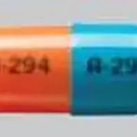 Trimipramine (Trimipramine [ trye-mi-pra-meen ])-A 294 A 294-50 mg-Blue & Orange-Capsule-shape