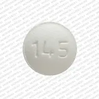 Trospium (Trospium [ tros-pee-um ])-PAD 145-20 mg-White-Round