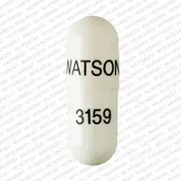 Ursodiol (Ursodiol [ ur-so-dy-all ])-WATSON 3159-300 mg-White-Capsule-shape