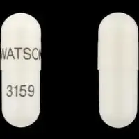 Ursodiol (Ursodiol [ ur-so-dy-all ])-WATSON 3159-300 mg-White-Capsule-shape