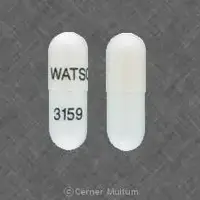 Ursodiol (Ursodiol [ ur-so-dy-all ])-WATSON 3159-300 mg-White-Capsule-shape