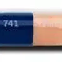 Vancomycin (Vancomycin (oral) [ van-koe-mye-sin ])-741 125 mg-125 mg (base)-Blue & Brown-Capsule-shape