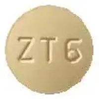 Zolmitriptan (nasal) (Zolmitriptan (nasal) [ zol-mi-trip-tan ])-M ZT6-2.5 mg-Yellow-Round