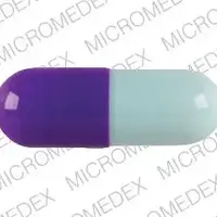 Zonisamide (Zonisamide [ zoe-nis-a-mide ])-MYLAN 6727 MYLAN 6727-100 mg-Purple / Blue-Capsule-shape